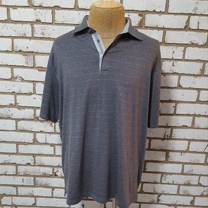 Daniel Cremieux Club 38 Grey Golf Polo, Mens XXL